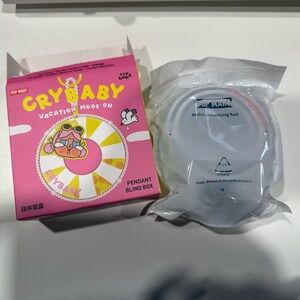 Pop Mart Crybaby "Vacation Mode On" Pendant Blind Box - Blue